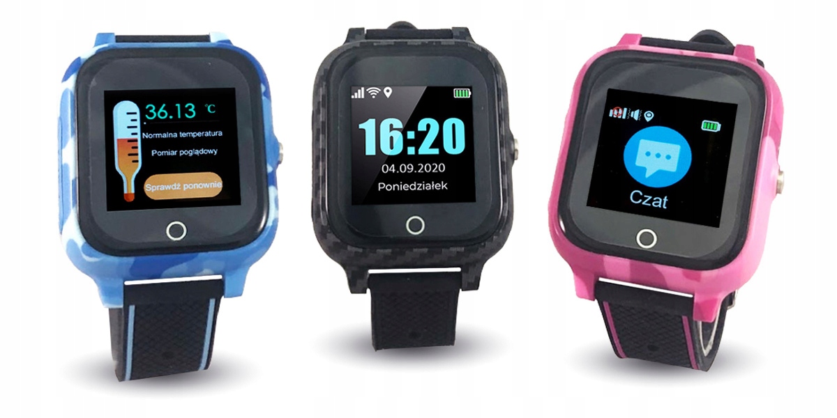 Prezent Dla Dziecka Smartwatch GPS: CALMEAN CARE Model inny