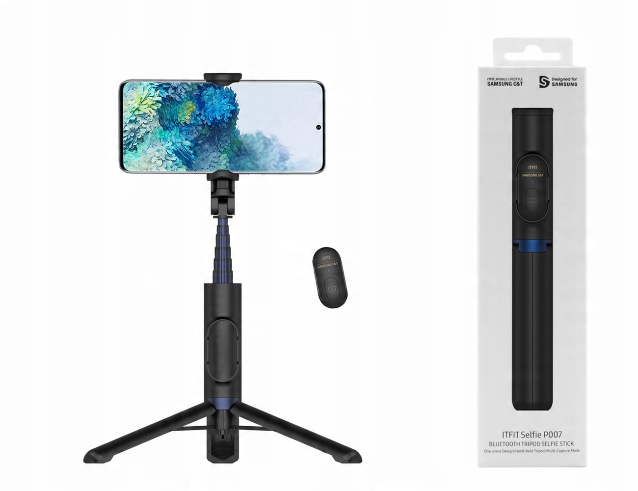 

Selfie Stick Samsung Statyw +Pilot Bt