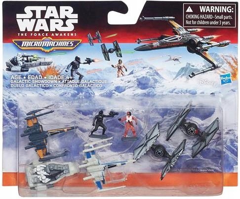 

Star Wars Micromachines zestaw Galactic Showdown