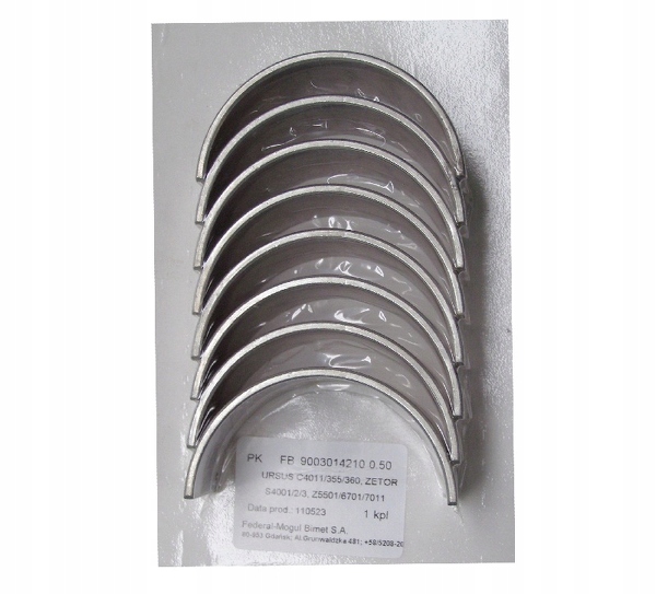 50503122, 90030142 - Комплект шатунних вкладишів N050 2-шліф