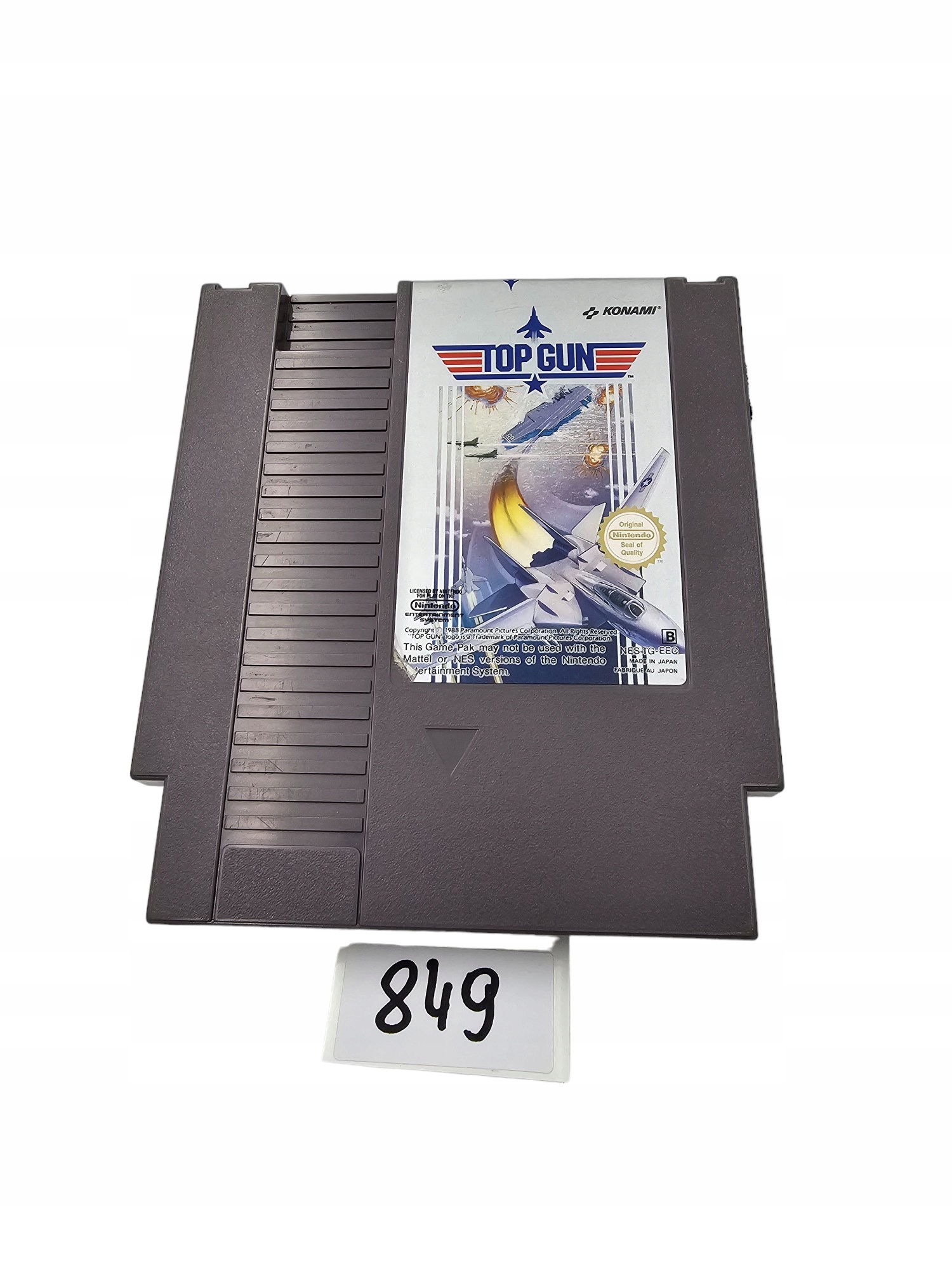NINTENDO NES TOP GUN ORYGINAŁ