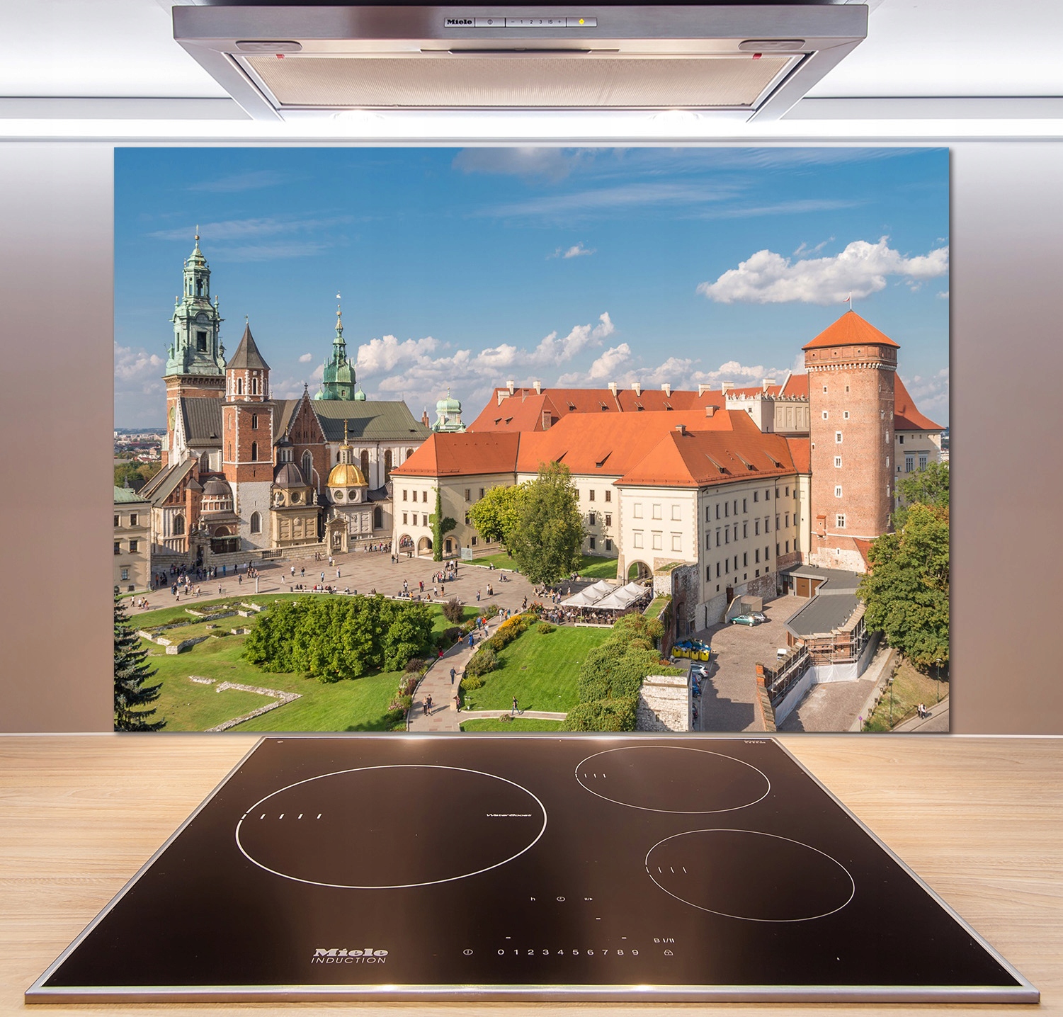 

Panel do kuchni Kraków Polska 100x70 cm + Klej