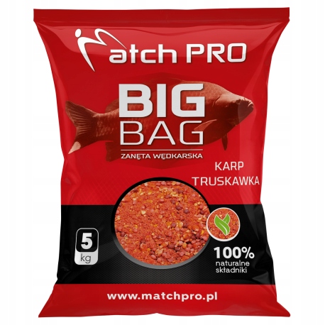 Krmivo pre ryby - Zhodovať Pre Big Bag Kapor jahoda 5kg