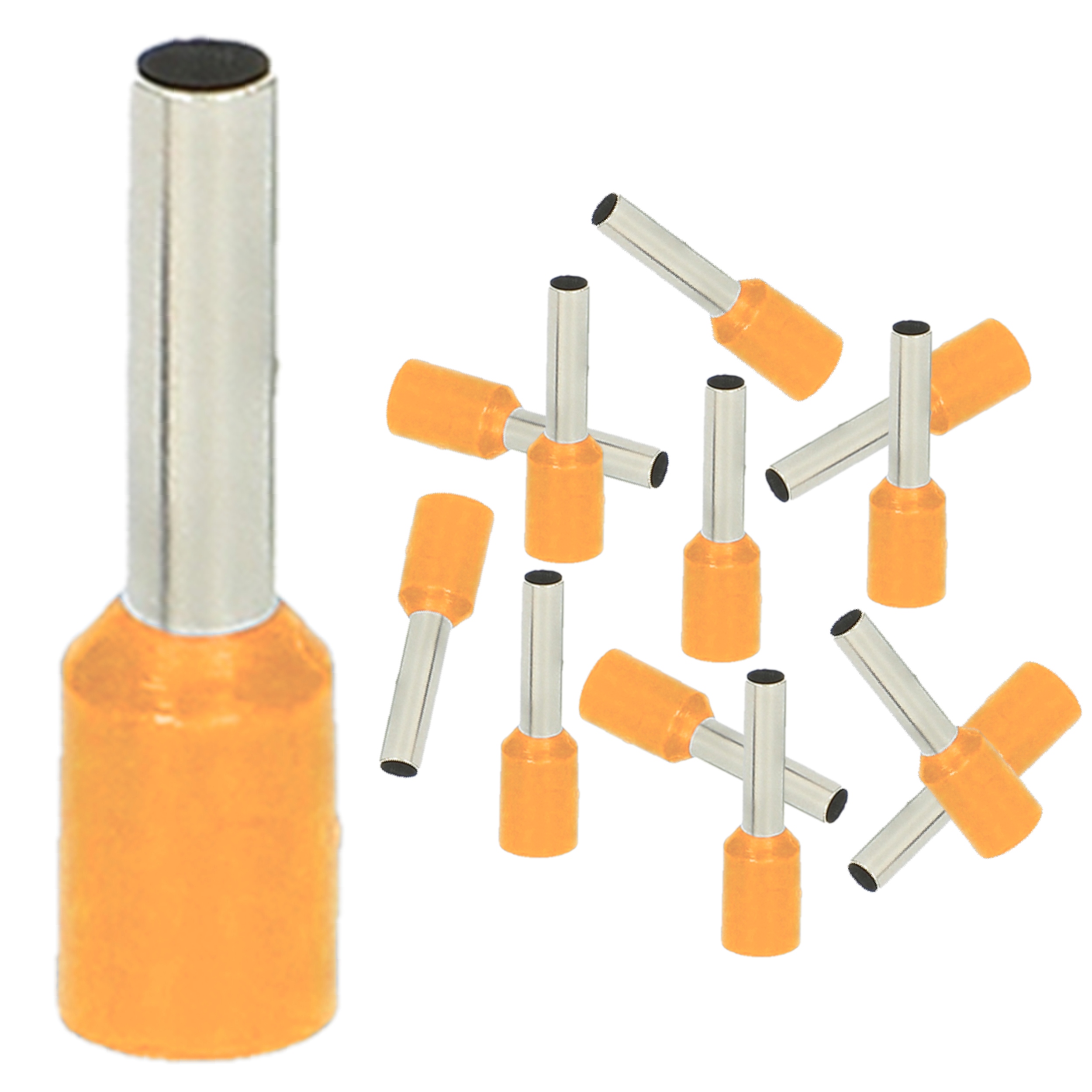 

Tulejki Izolowane Kablowe 4mm² x 10mm 100 Sztuk
