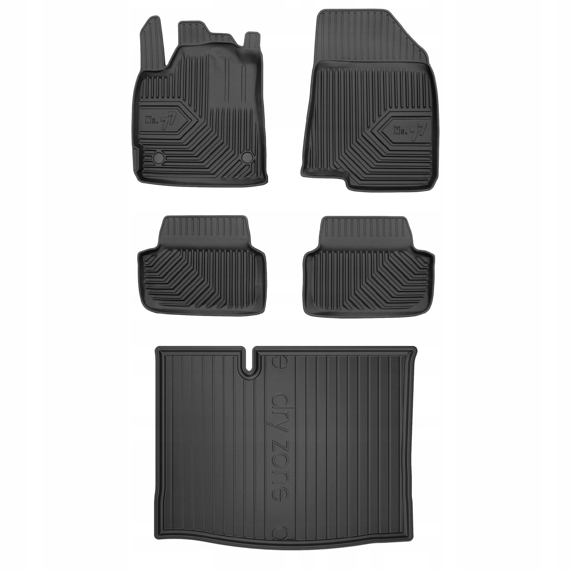 Gumové koberčeky a rohože Dacia Sandero III od roku 2020