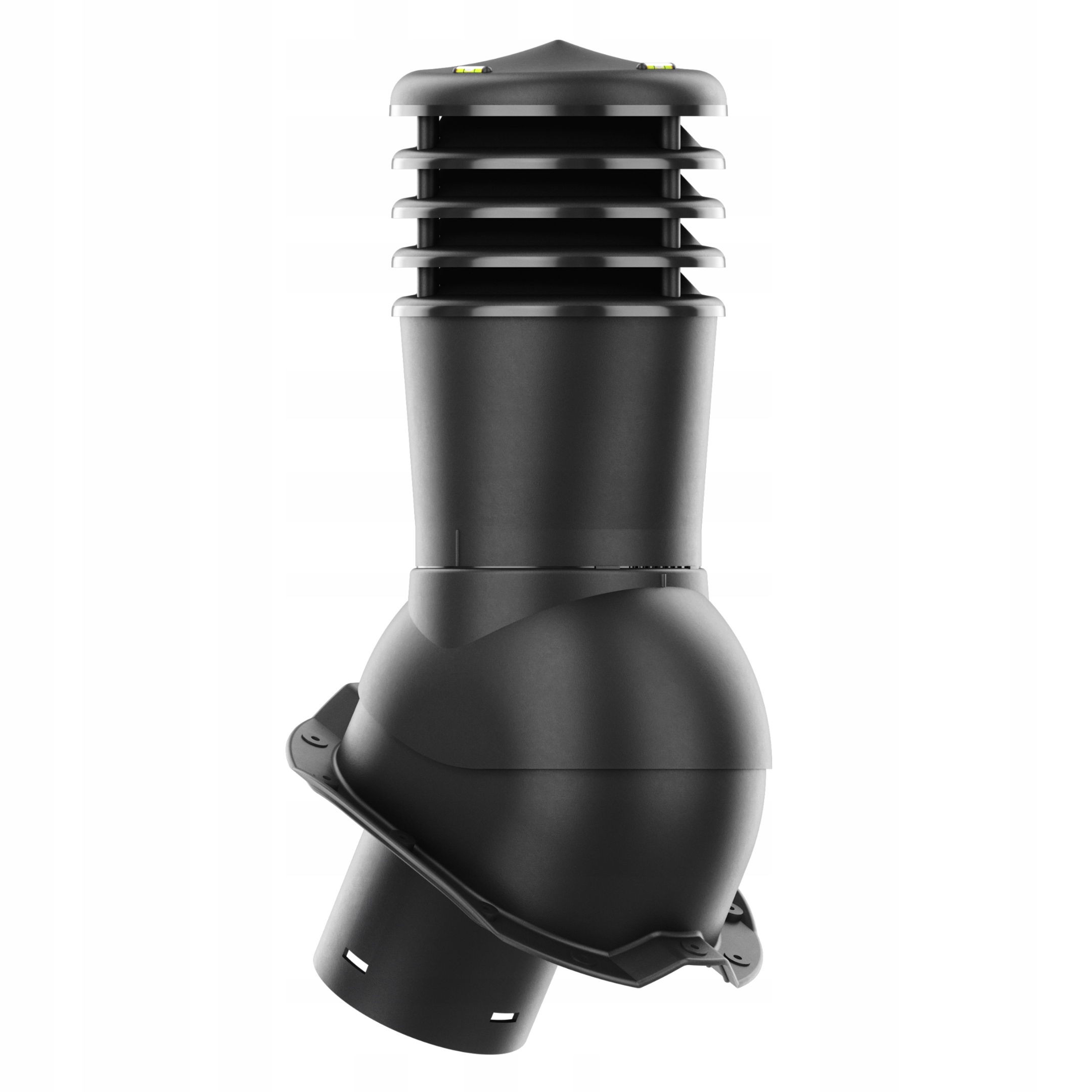 Větrací komín nezateplený Smart fi150 Trapez T18 Černý 9005