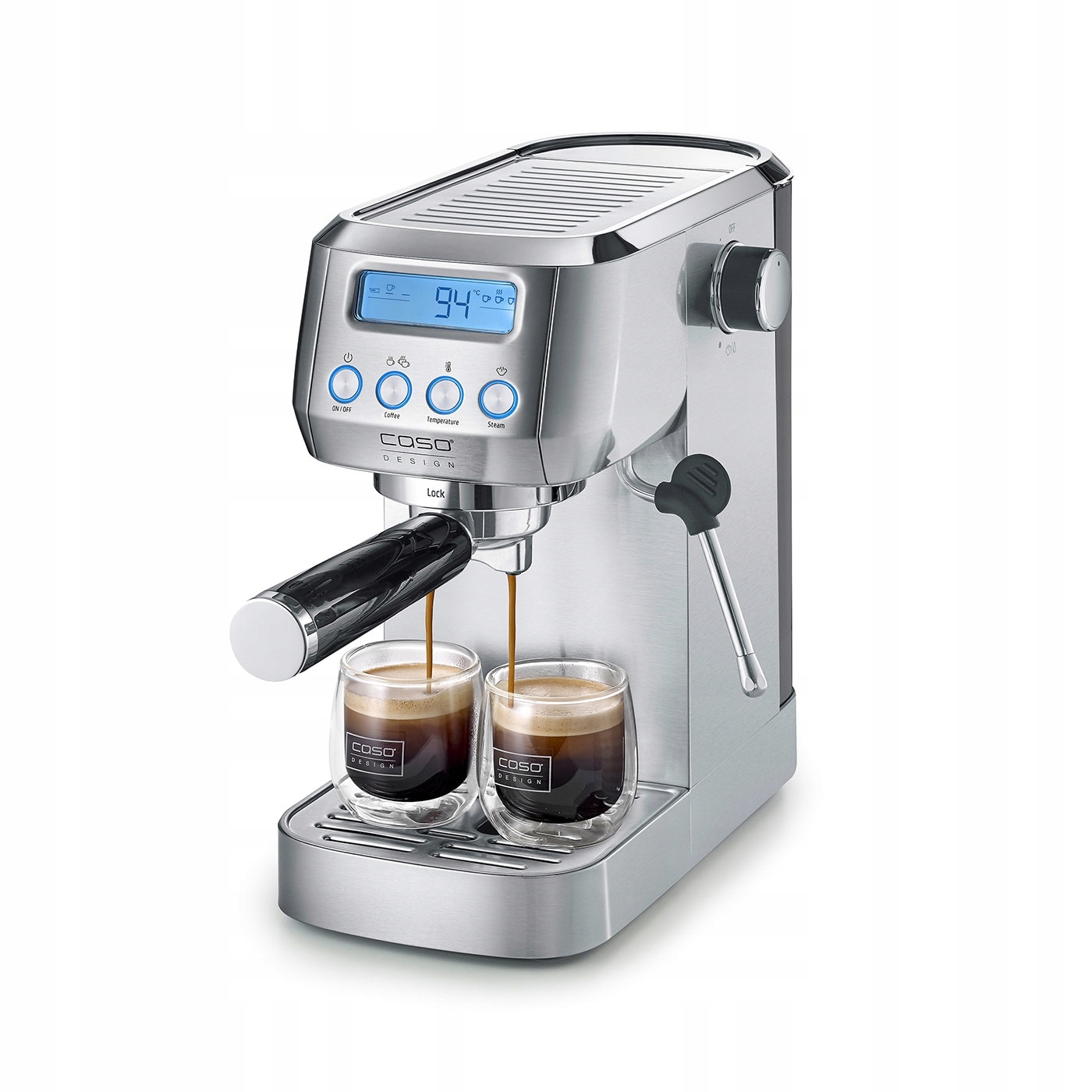 Caso Espresso Gourmet Crema Automatický kávovar 20 bar, 1,3 l