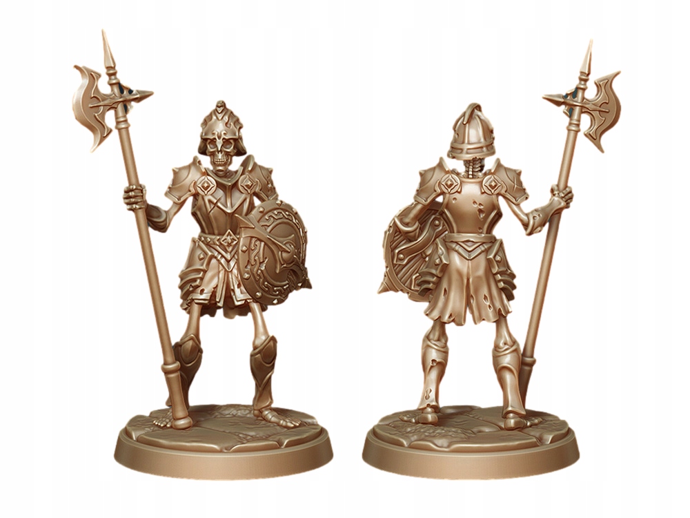 Skeleton Warrior - Halberd&Shield - Labirynth