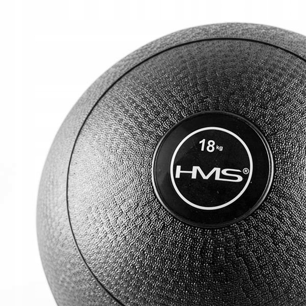 Slam Ball Gymnastický Míč Černý 18 Kg Hms PSB18
