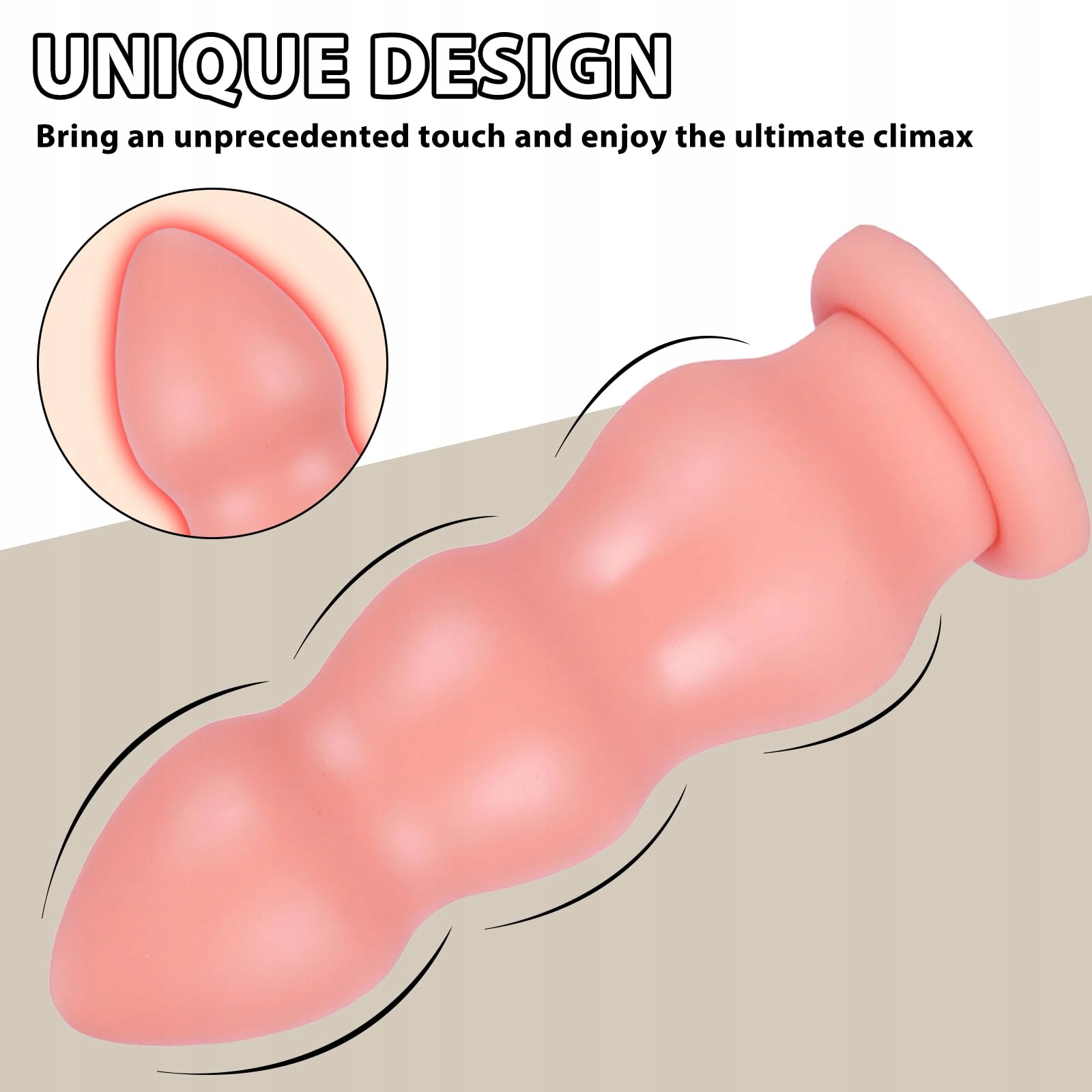 XXL RIESEN Dildo Analny 28x9.5CM Z Przyssawką Dla Kobiet i Mężczyzn — miniatura 3