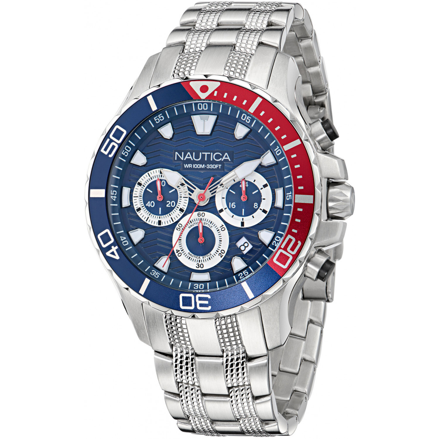 Pánské Hodinky Nautica NAPNSS504 stříbrné