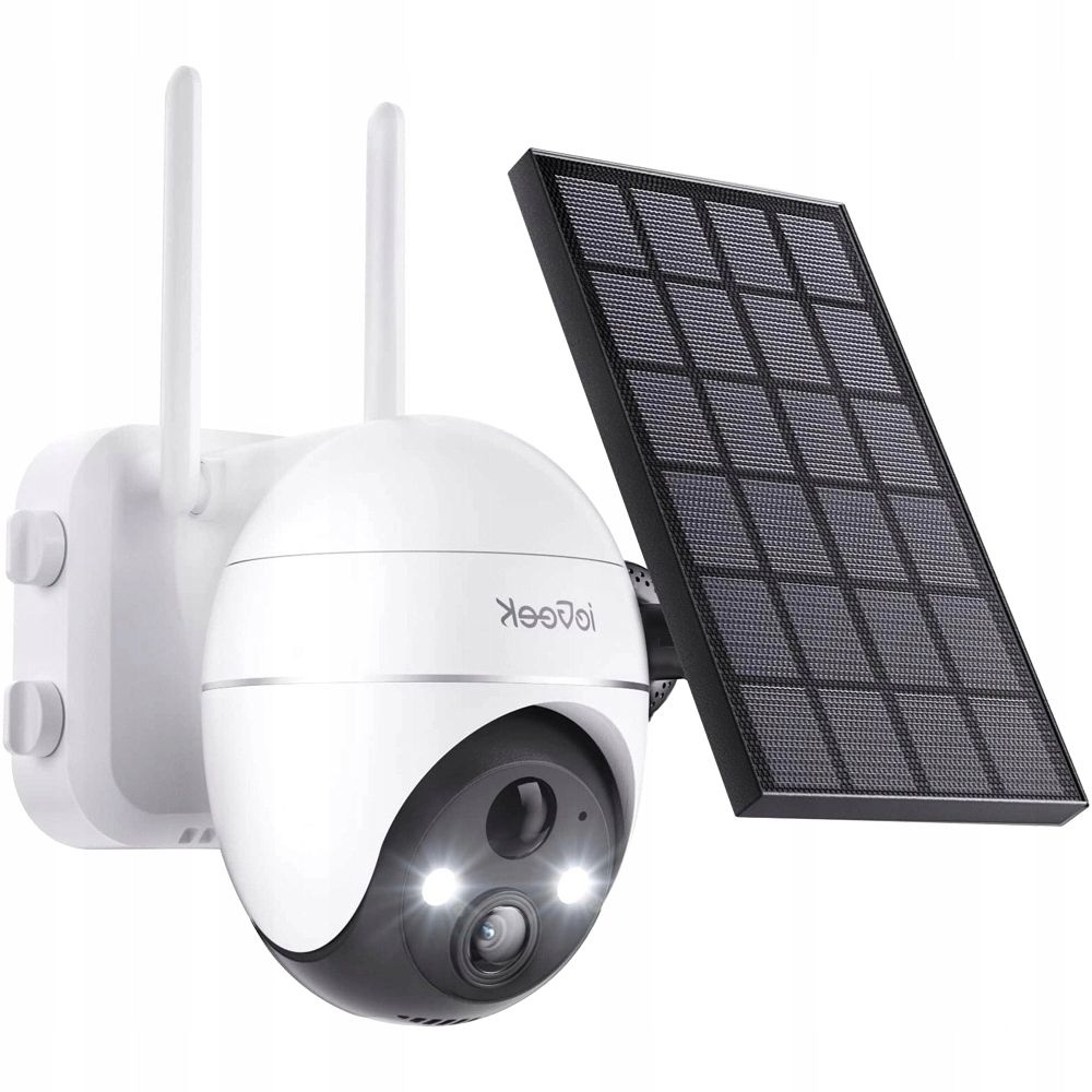 Venkovní Solární Otočná Kamera 5MPX 1944P 4X Zoom 9000MAH Ip Wi-fi