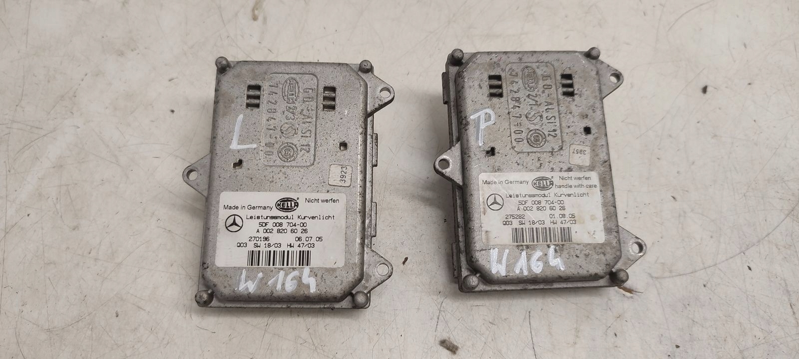 module steering Mercedes W164