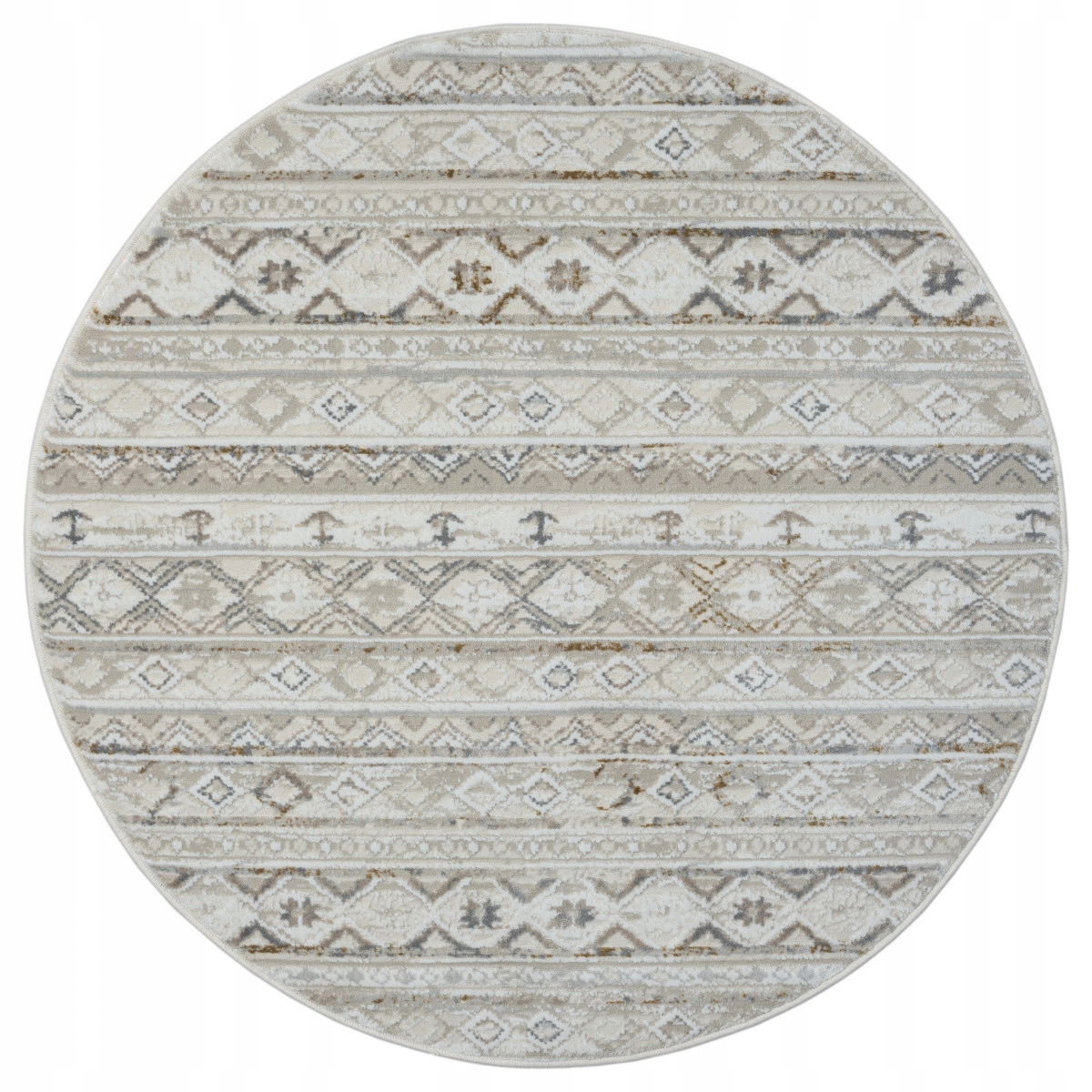 120x120 (průměr) kruh Kusový koberec My Nomady CA60054 creme kruh