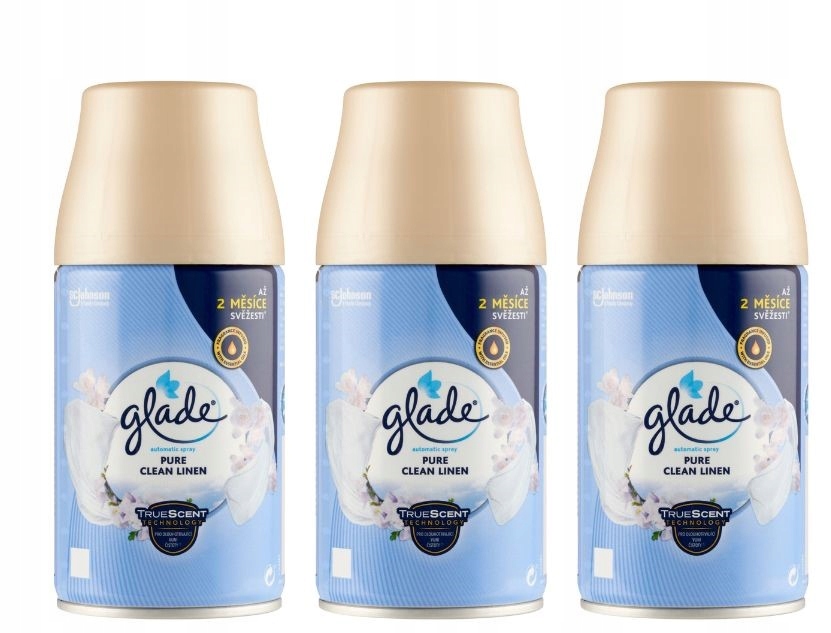 Wkład do odświeżacza Glade Pure Clean Linen 3 szt