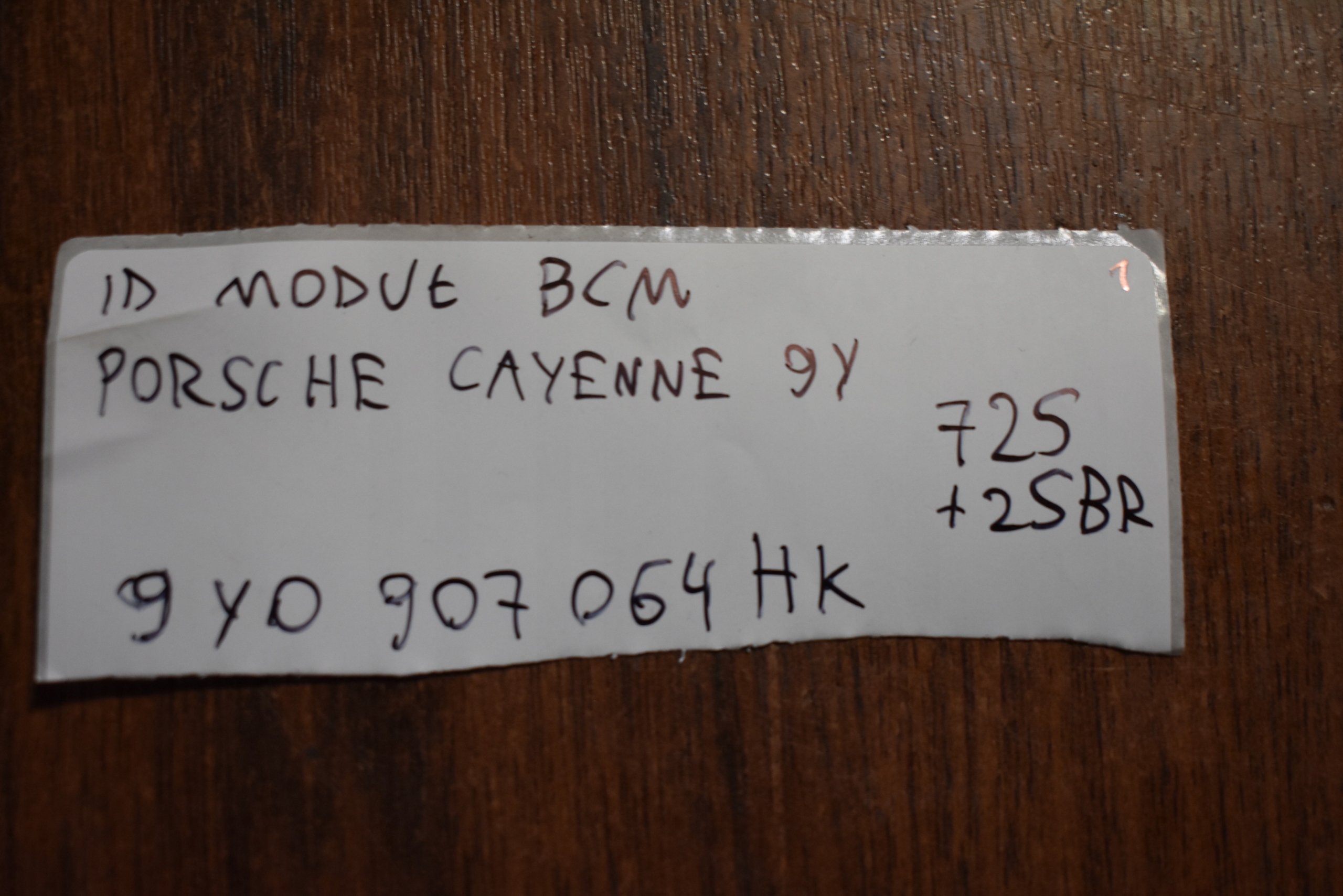IDEALNY modulo BCM PORSCHE CAYENNE 9Y 1