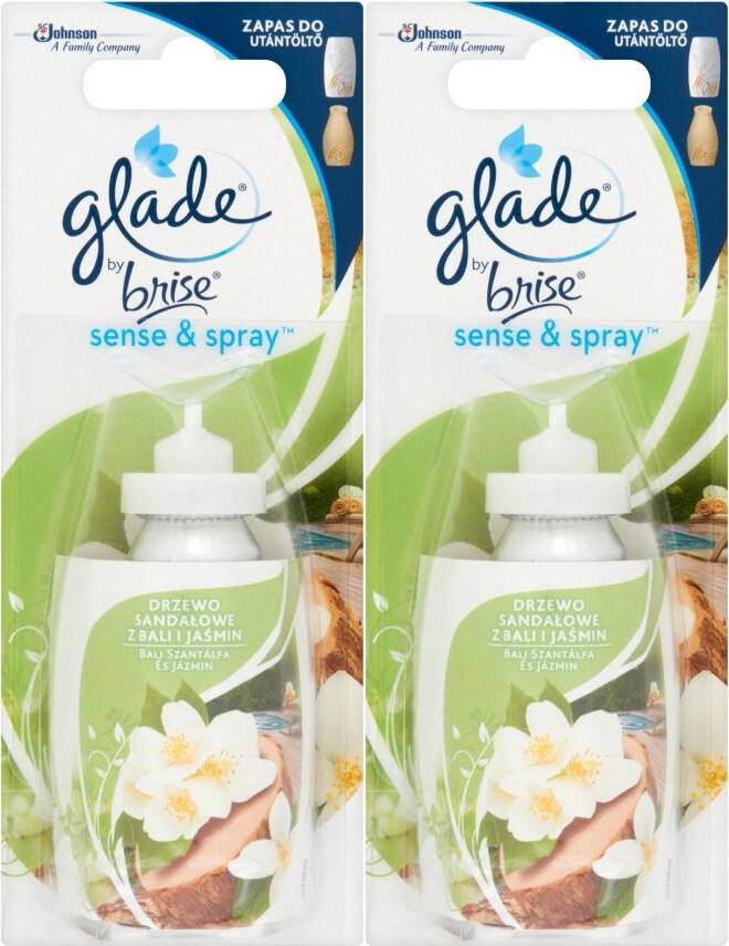 

Glade sense spray Sensual Sandalwood Jasmine x2