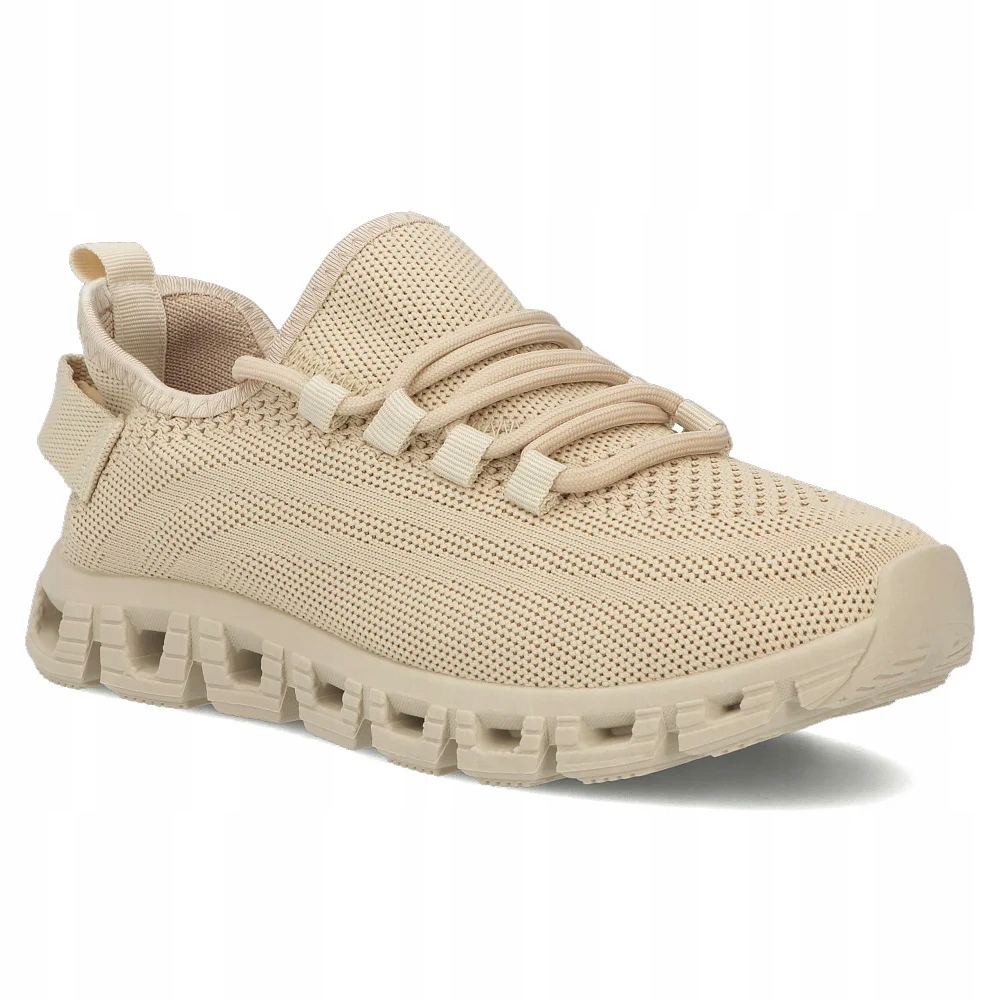 Buty damskie sportowe tenisówki Filippo buty lekkie beżowe r.41