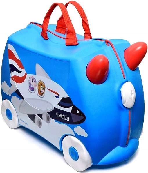 

Walizka Trunki Jeżdżąca Walizeczka Jeździk Samolot