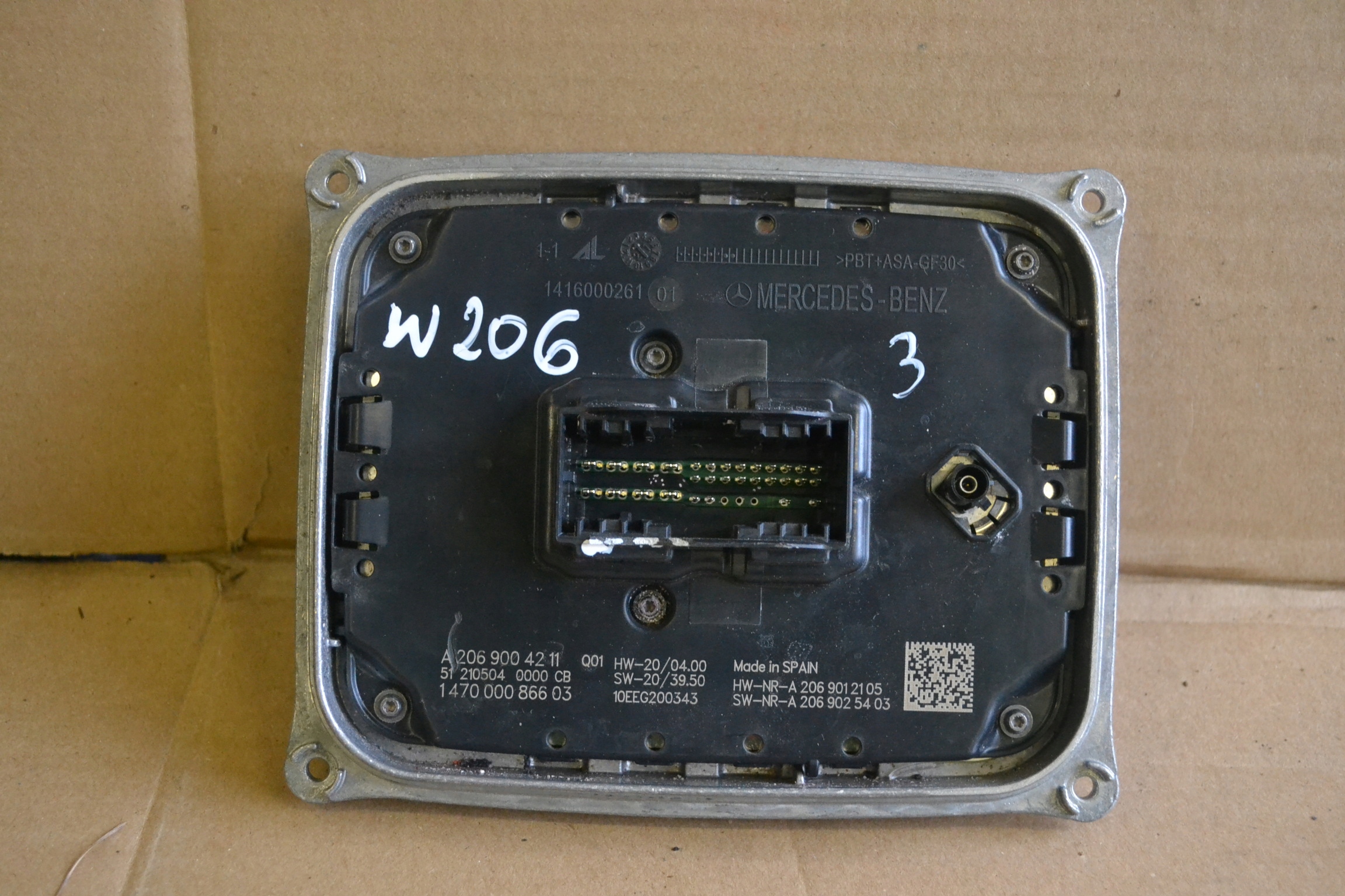 Mercedes C 206 W206 C63 modulo LED A2069004211