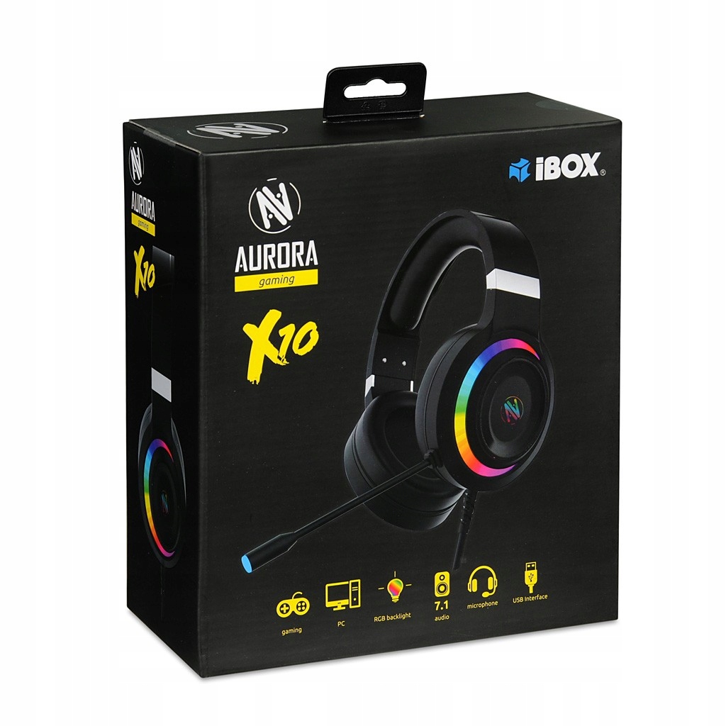 

Ibox Słuchawki iAurora X10 gamming 7.1