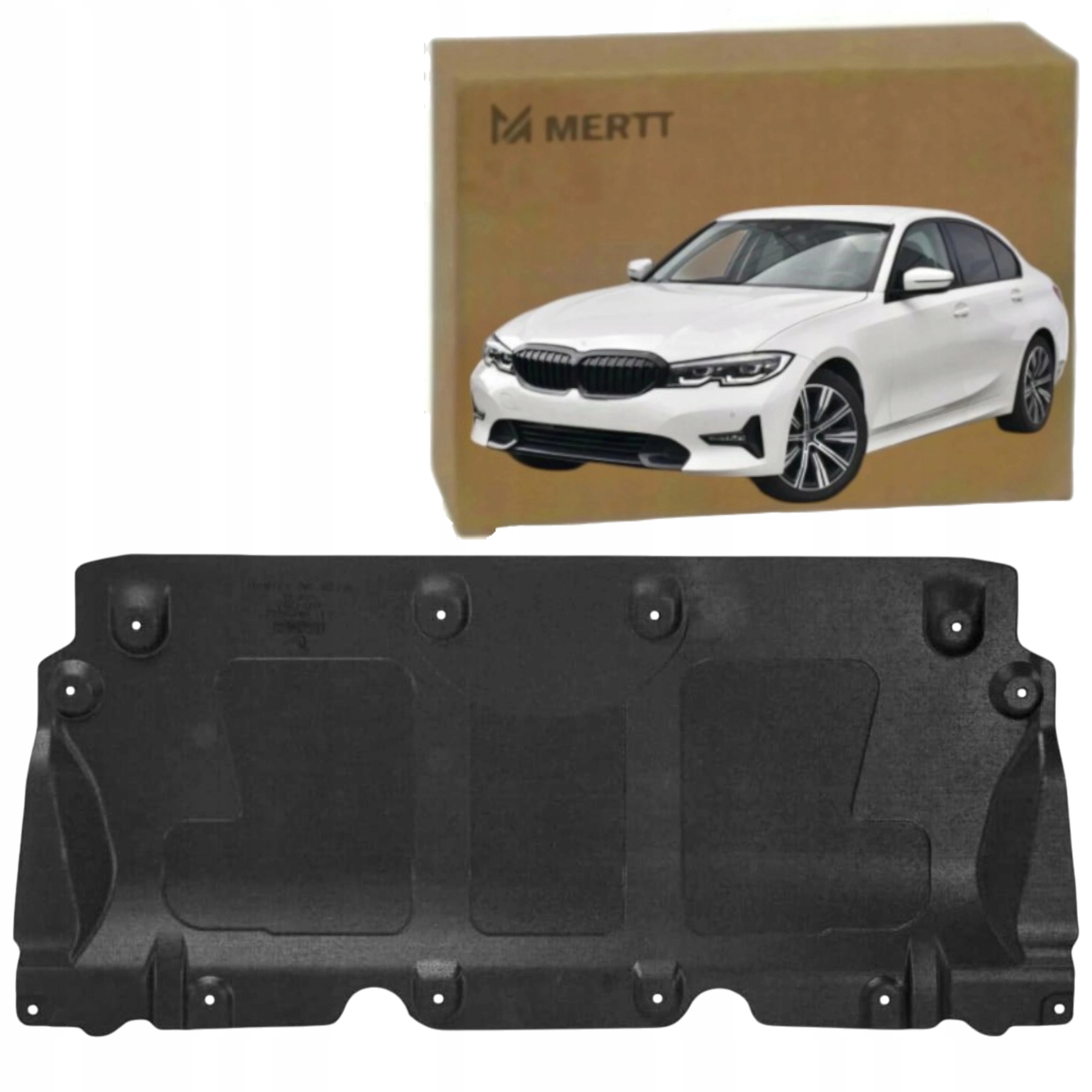 Ochranná Deska pod motor nárazníku plastová Bmw 3 G20 G21 51757447194