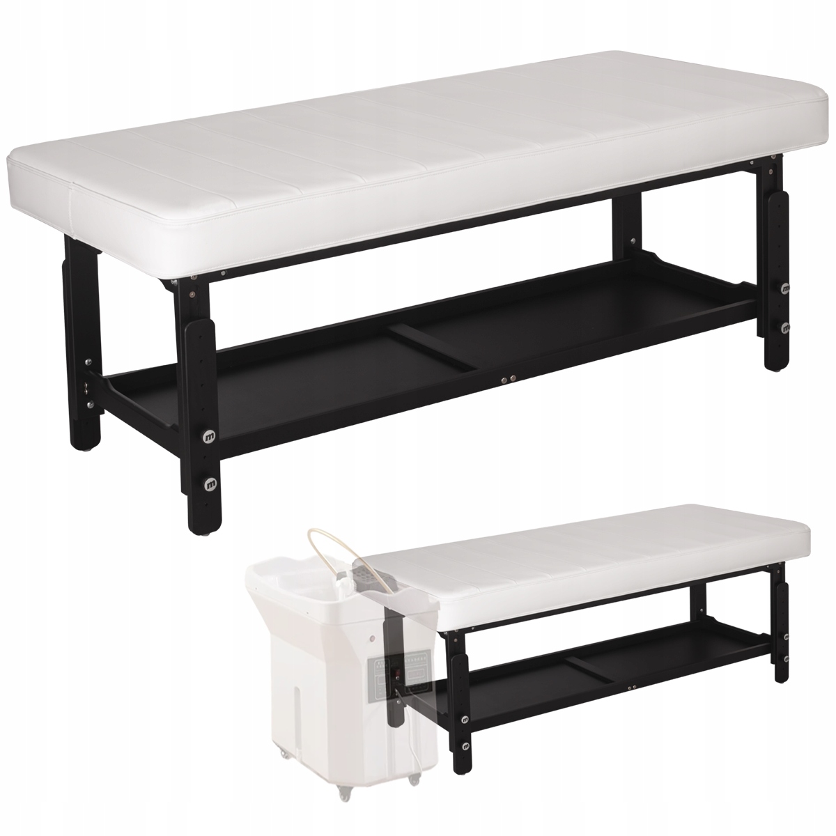 Lůžko Lehátko Křeslo Pro Head Spa, Masáž Kobido, Procedury, Matrace 10 CM Pu