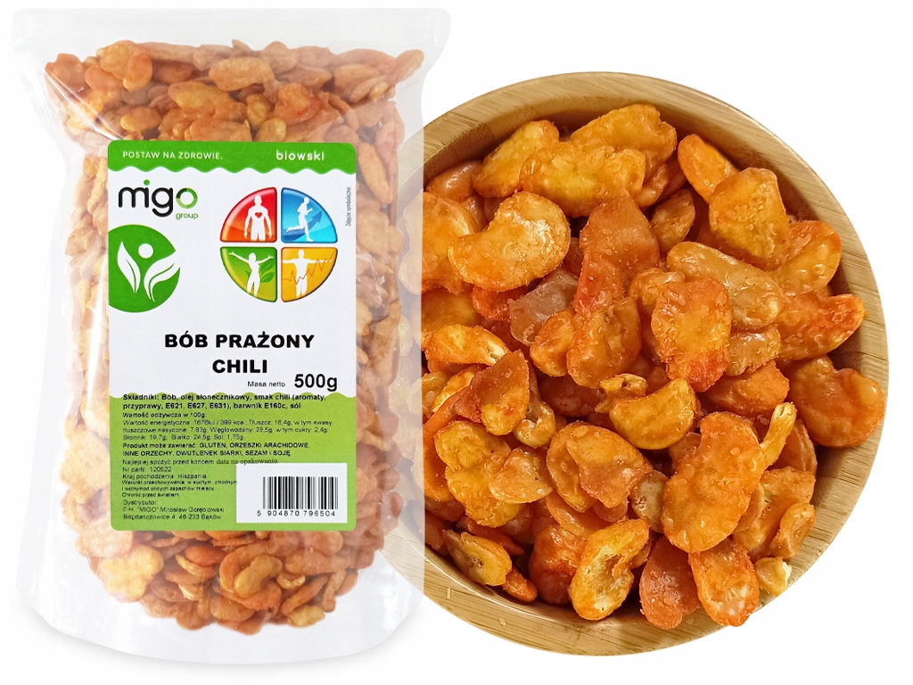 BÓB prażony CHILI - 500g - MIGOgroup