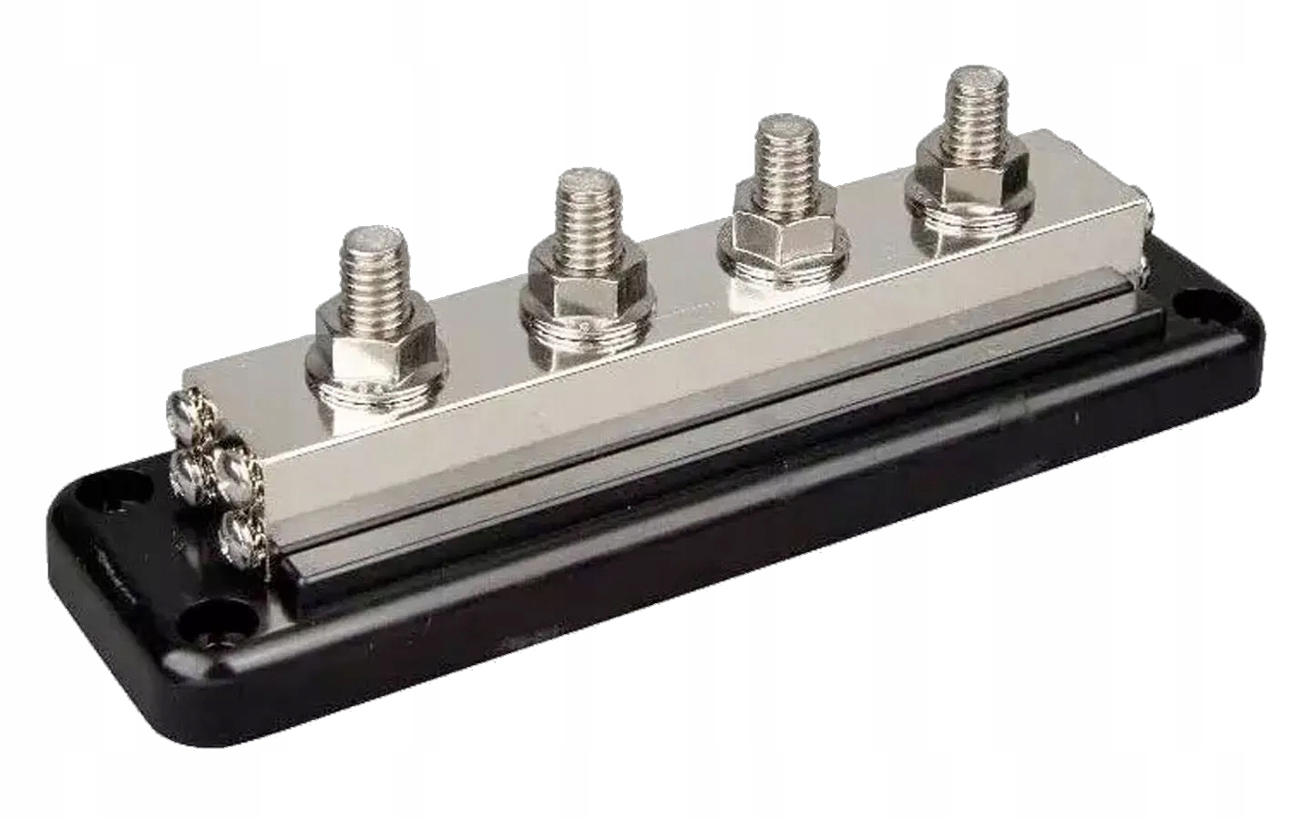 Busbar 600A 48V 4 Pin Szyna Zbiorcza Niklowana Miedź Pokrywa