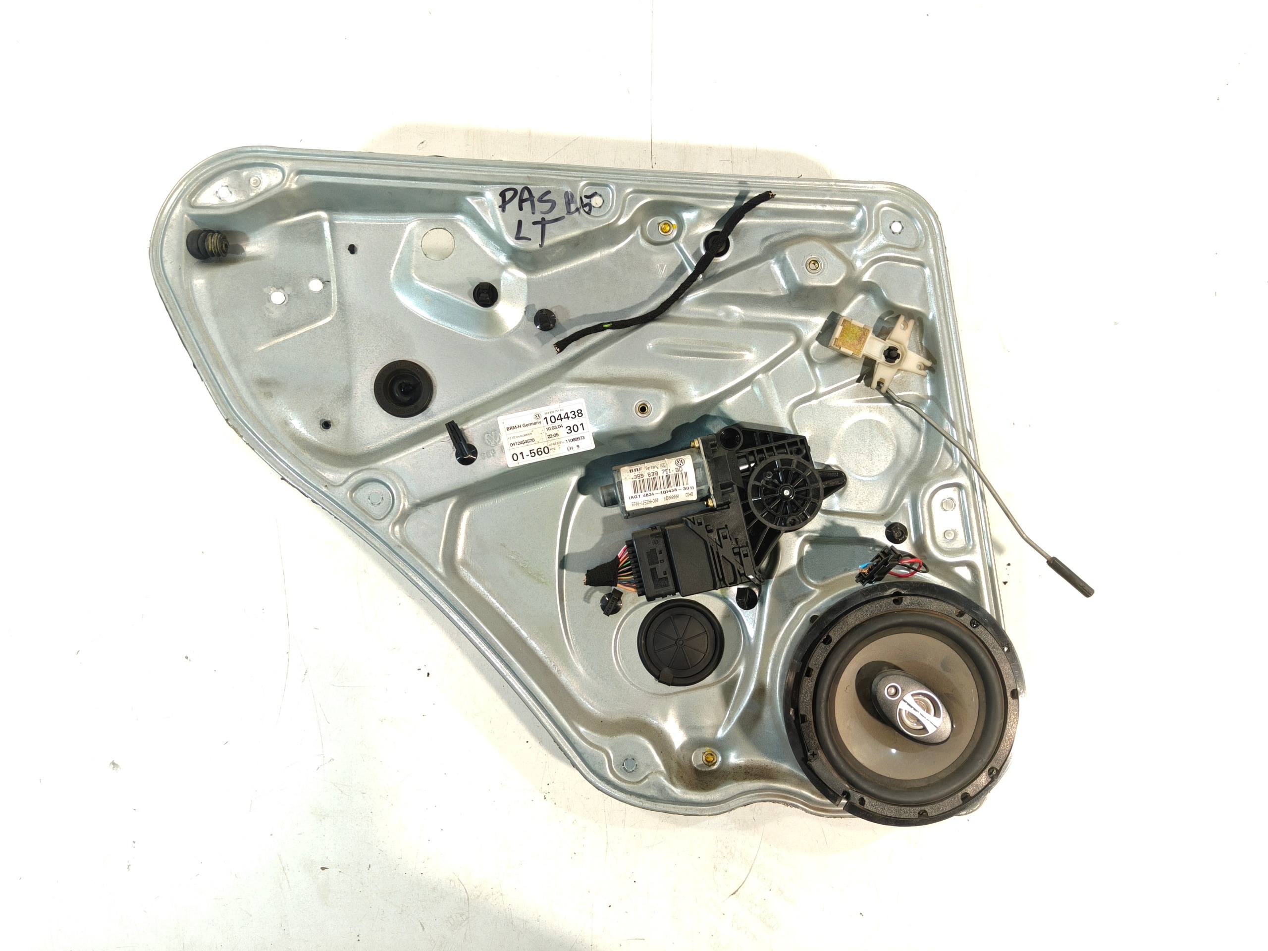 mechanism windows left rear VW PASSAT B5 00-05
