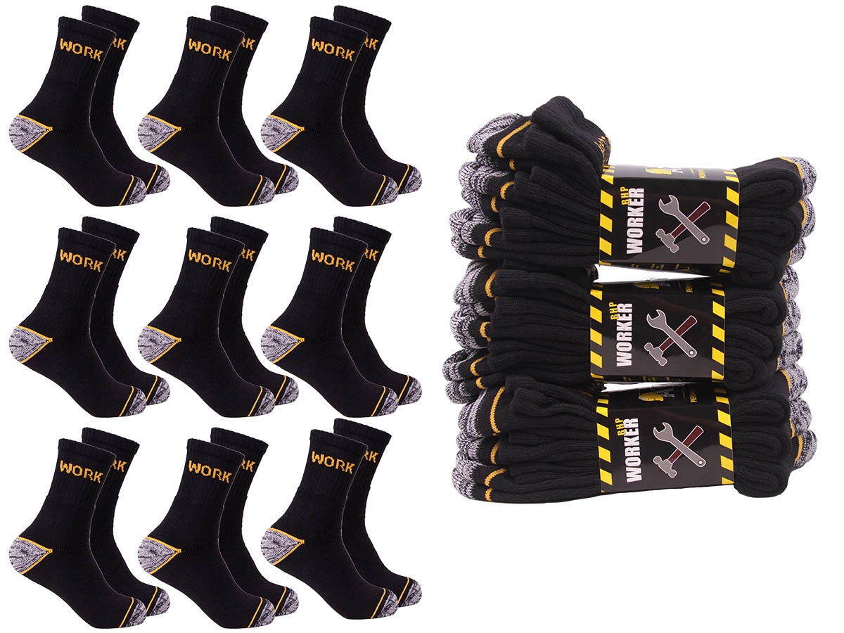 

9x Skarpety Frota Work Robocze Bhp Polskie 43-46