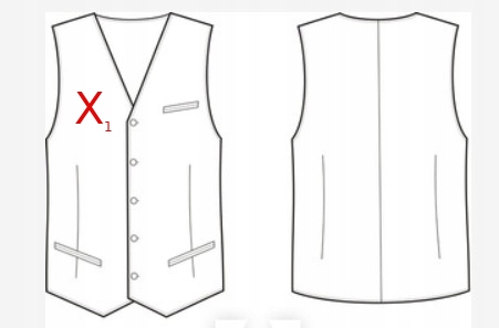 XS PASTELOWA KAMIZELKA PASKI Bonprix Rodzaj inna