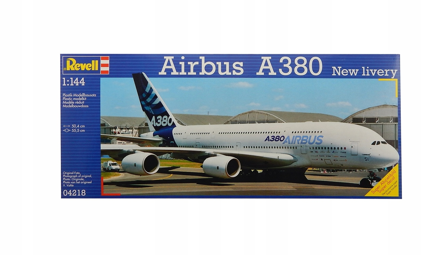 

A8798 Model samolotu do sklejania Airbus A-380