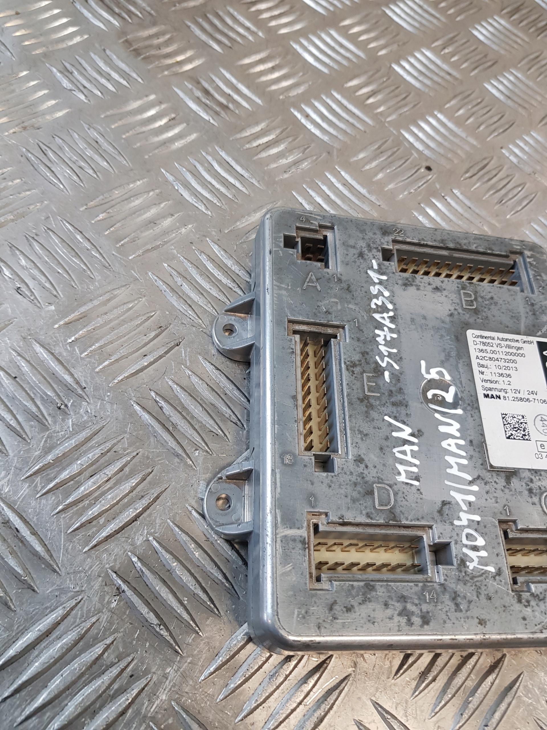 modulo Centralina ZBRO32A MAN 81258067106