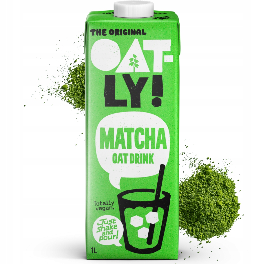 Oatly Napój Owsiany Matcha 1 L