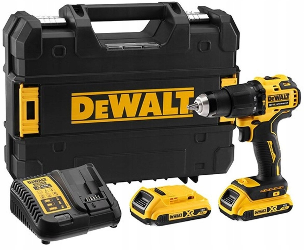 Wiertarko-wkrętarka udarowa DeWALT DCD709D2T-QW 18V Xr 2x2Ah