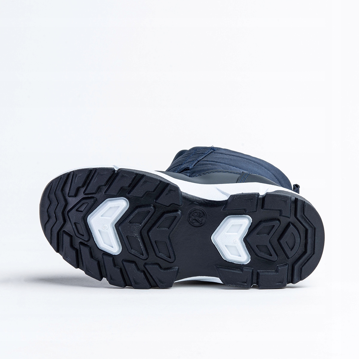 Śniegowce dziecięce OCIEPLANE na RZEP stabilne BIEŻNIK lekkie polar Axim Długość wkładki wew. 19.5 cm