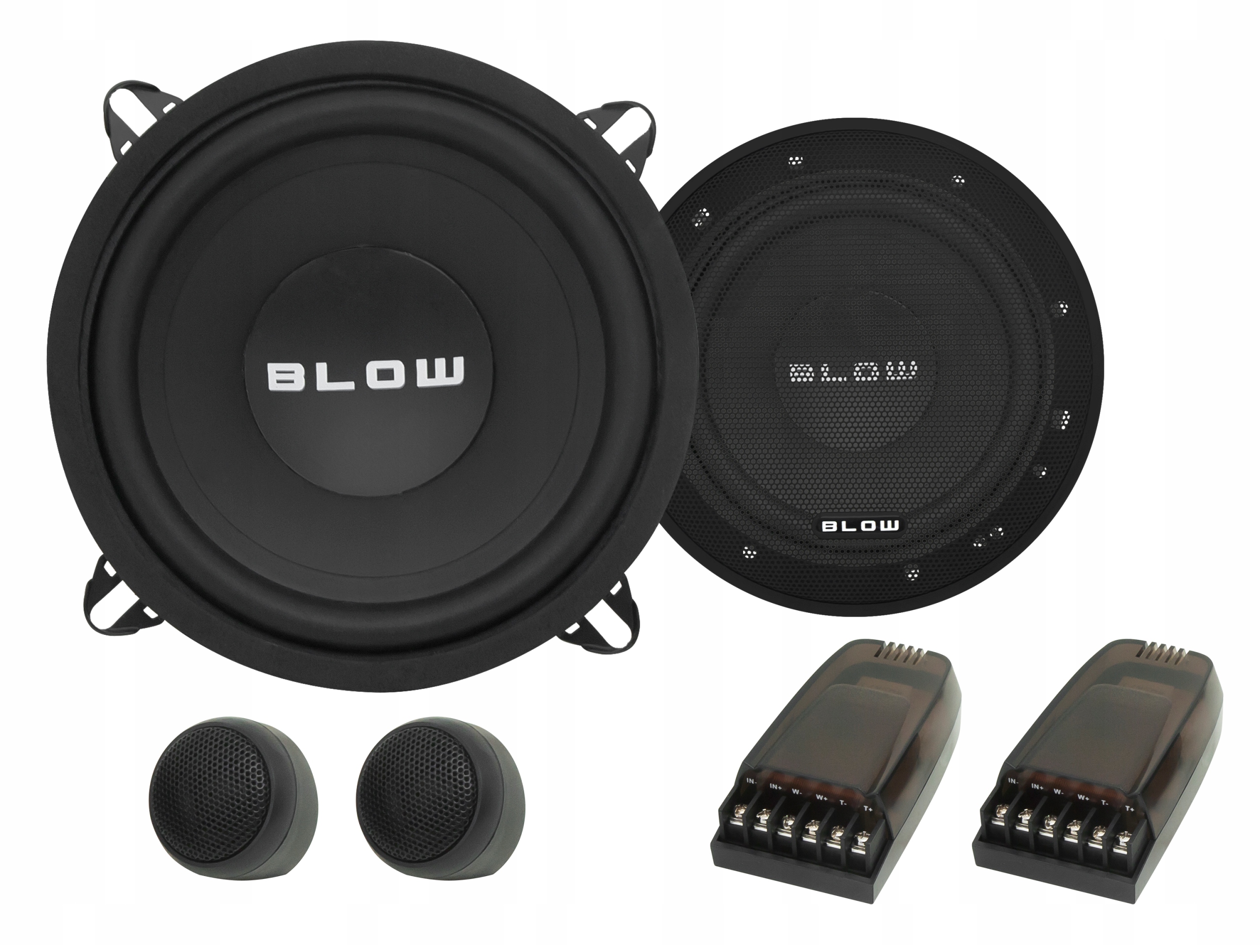 

Głośniki samochodowe Blow tweeter bas 100W 13cm
