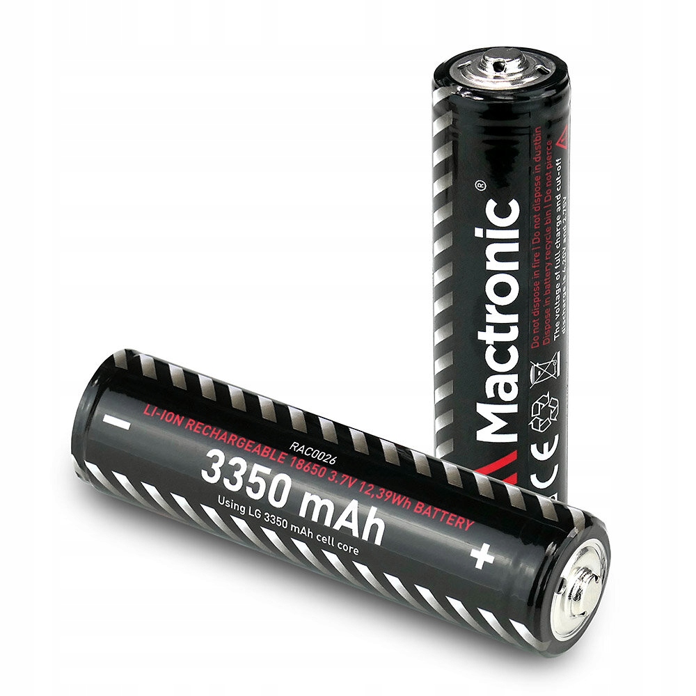 

Akumulator 18650 Li-ion Mactronic 3350 mAh box