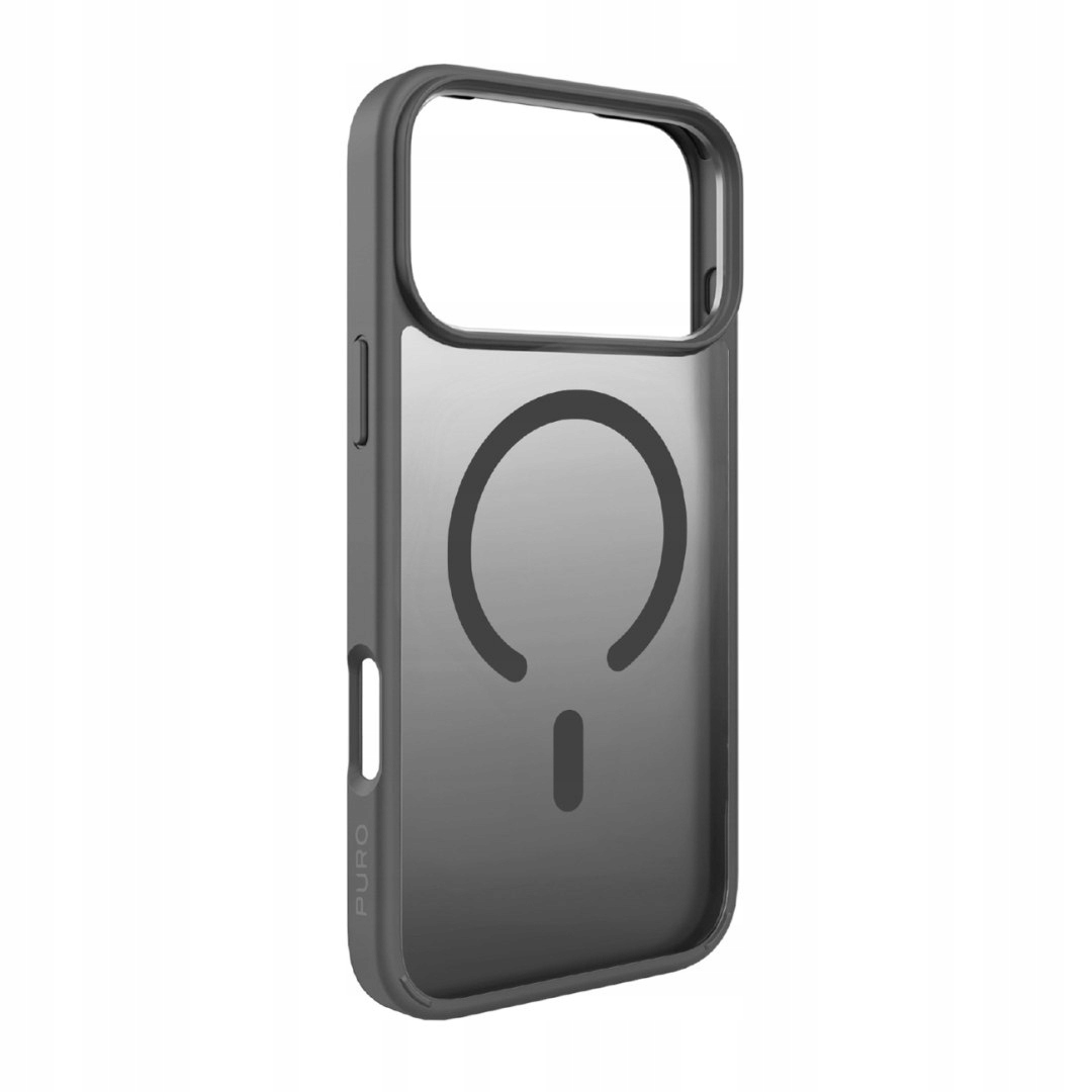 Etui case pokrowiec na iPhone 17 Pro Max Tpu Gradient MagSafe szare