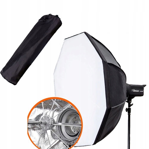 Softbox Octo Venkovní Rychlá Montáž Venkovní Okta Oktagonální 120 cm Bowens
