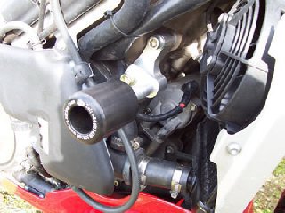 Crash Pady Classic Rg Racing Aprilia Tuono Predné 03-05 Čierne