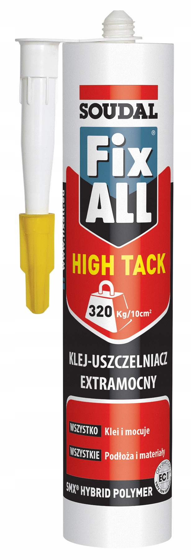 

Soudal Klej-Uszczel. Fix All High Tack Extra Mocny