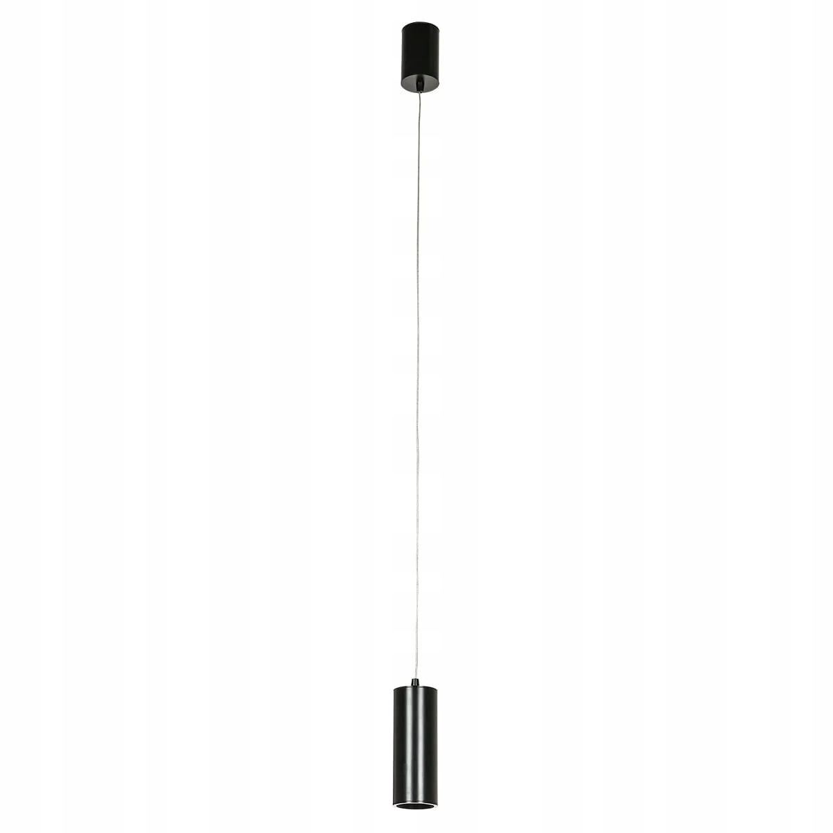 Italux Moldes Led závěsná lampa 7W černá 4000K hliník 450lm