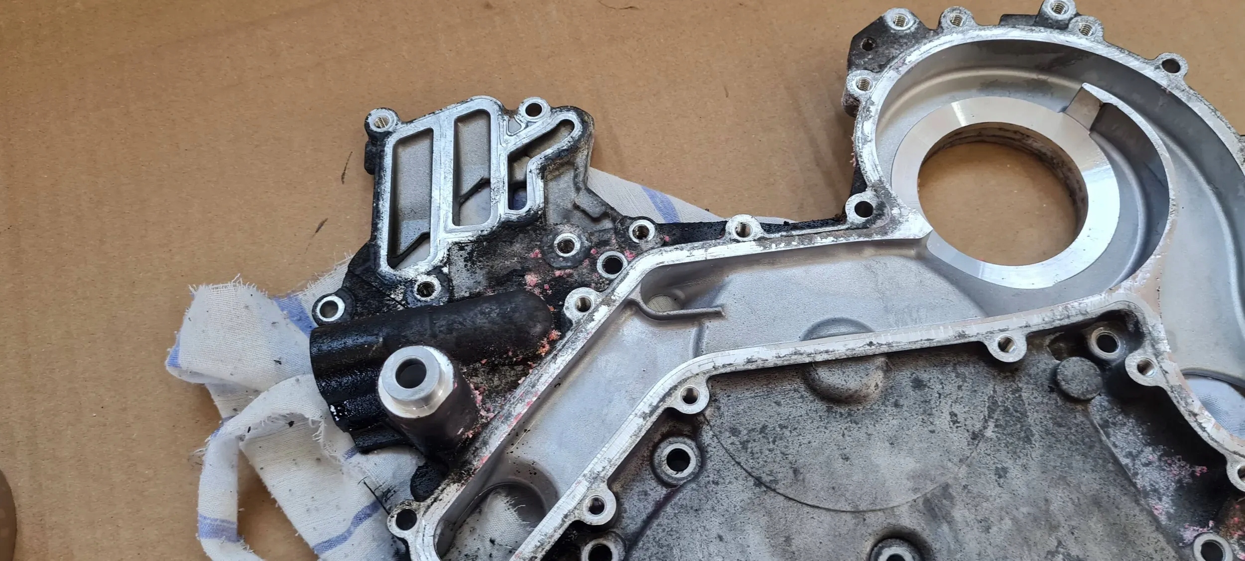 Q7 4M II cover gearbox cover 3.0 TDI 059103153CJ A6 A7 A4 B9 8W CRT