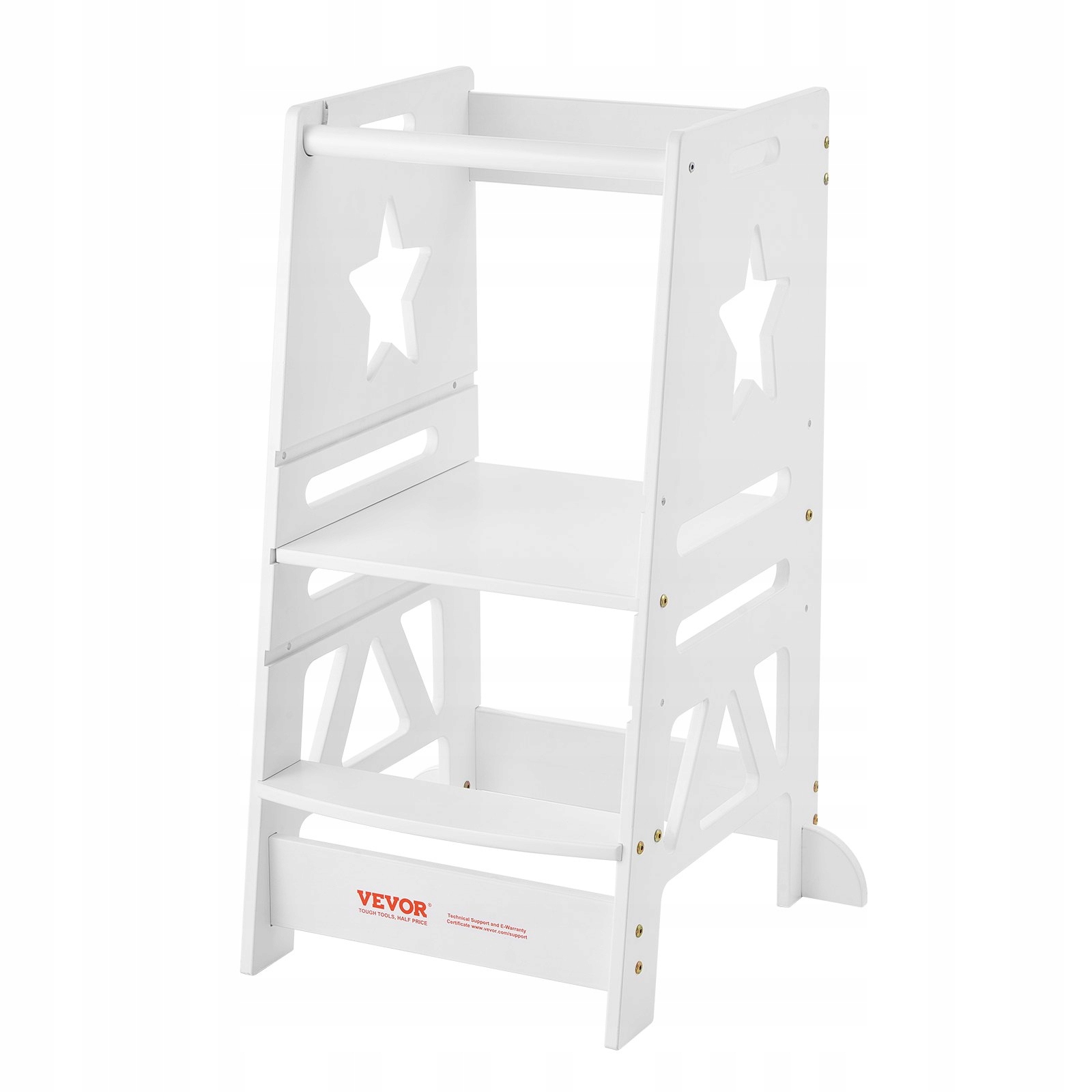 Kuchynský Pomocník Podesta Detská Stolička Drevená Biela