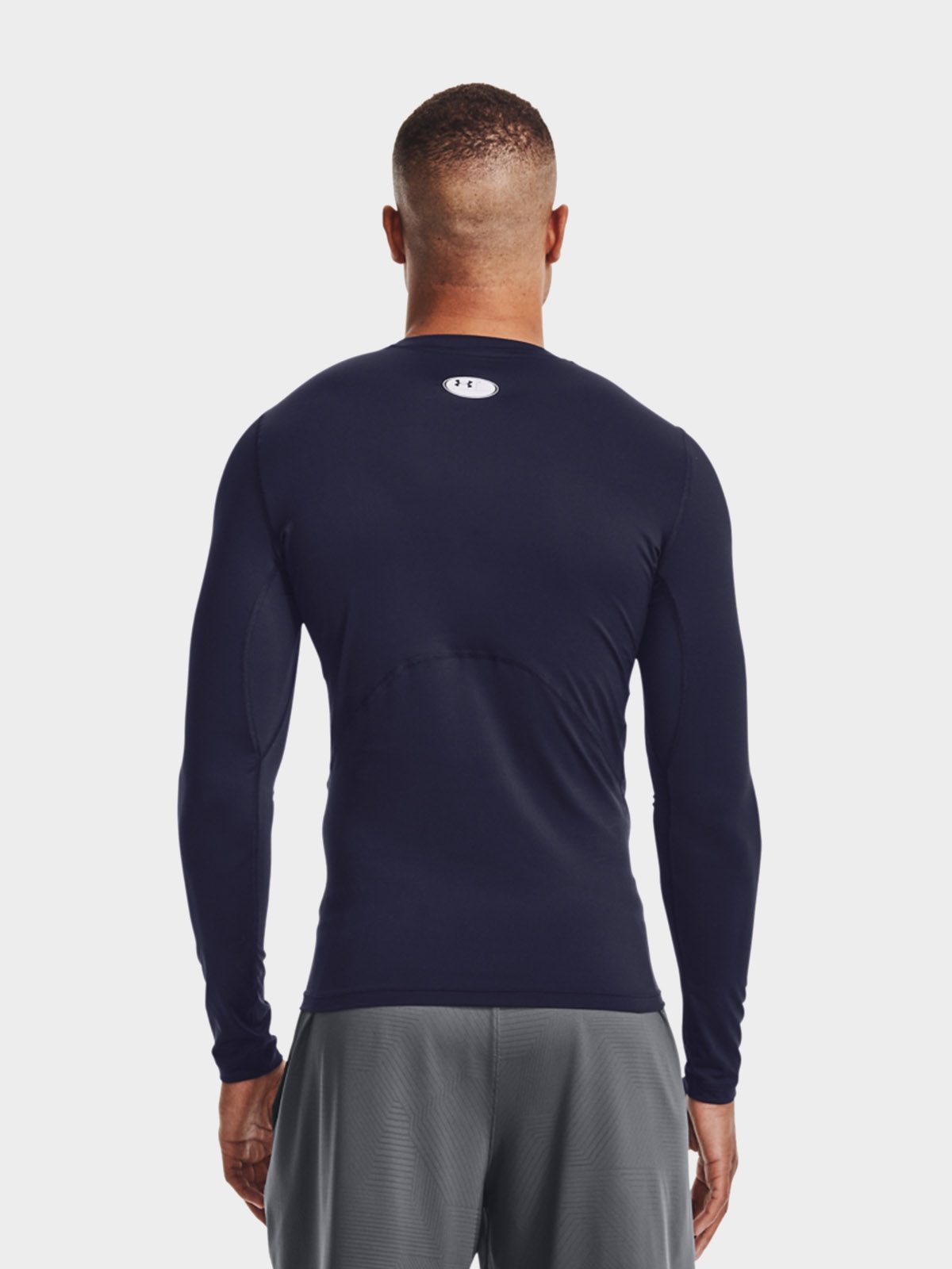 Under Armour Tričko Ua Hg Armour Comp Ls-nvy