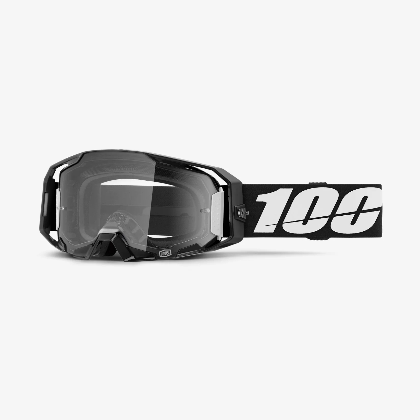 100 % Okuliare Armatic Black Clear Lens Čierna/biela Farba Skla