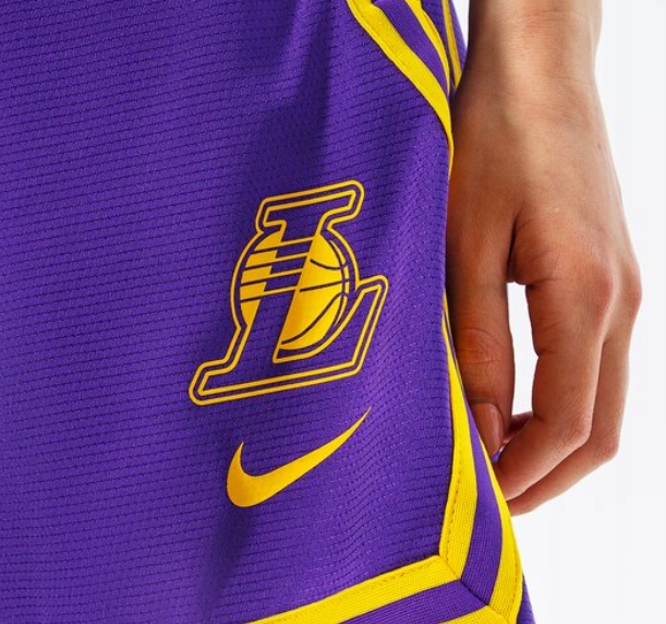 Spodenki Nike NBA Los Angeles Lakers DN4740504 XL Płeć kobieta