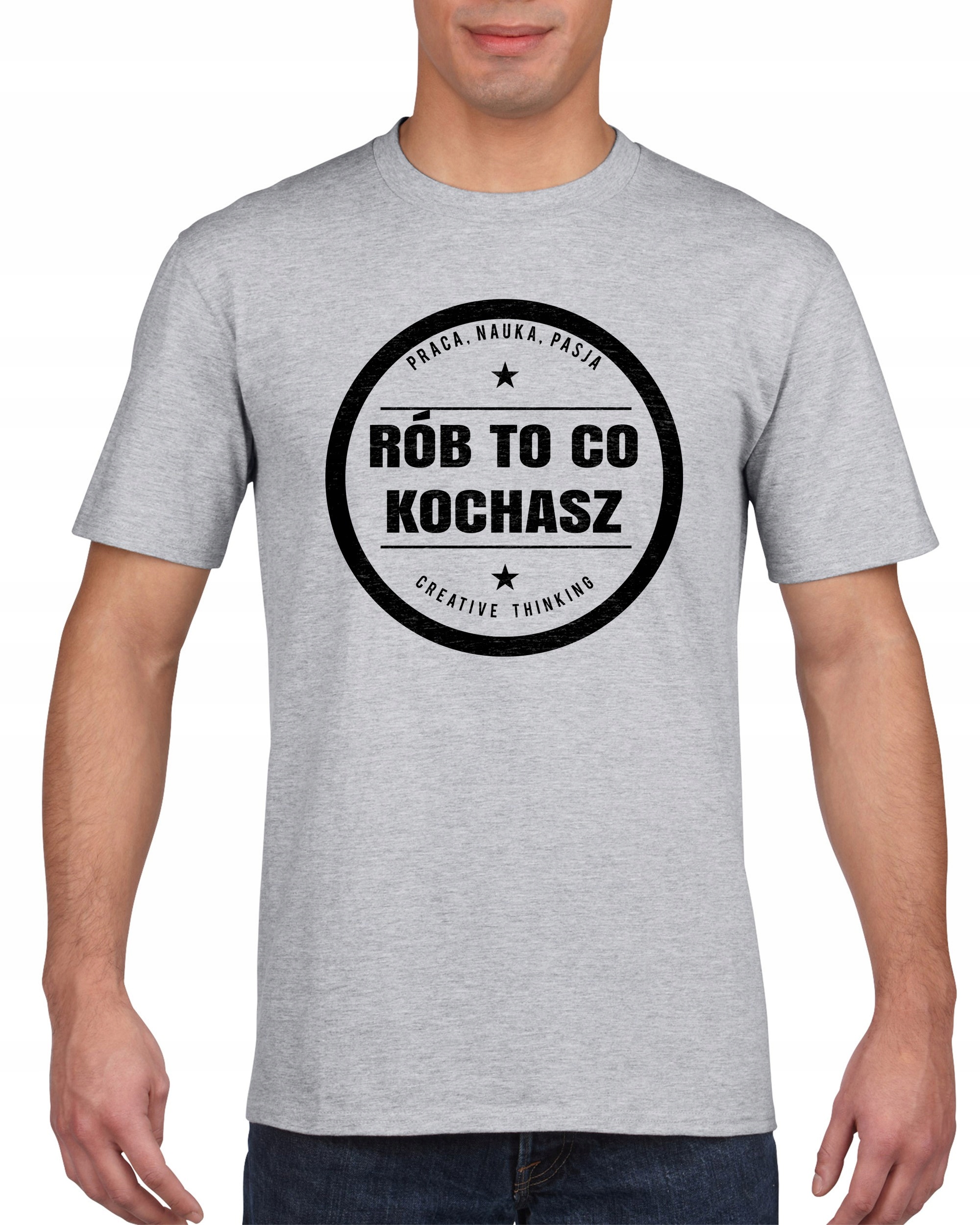 

Koszulka męska Rob To Co Kochasz s M